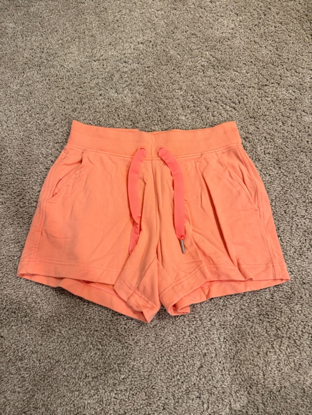 Athleta Coral Elastic Waist Athletic Shorts